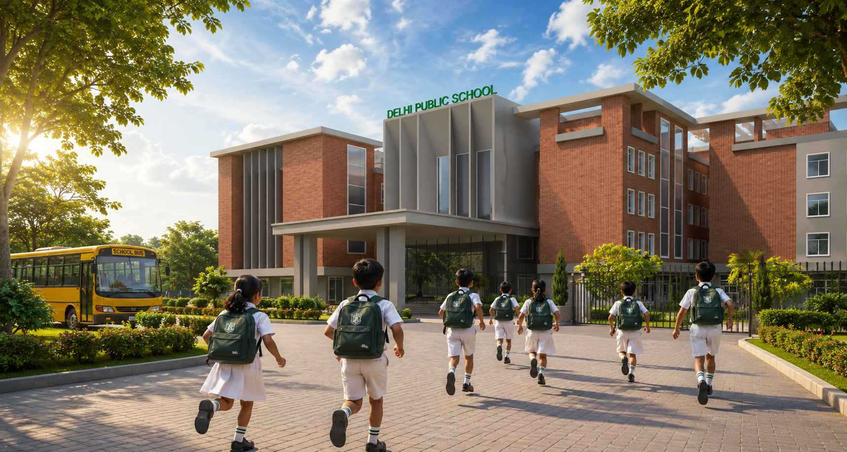 Delhi Public School SPR Gurugram main campus building and grounds